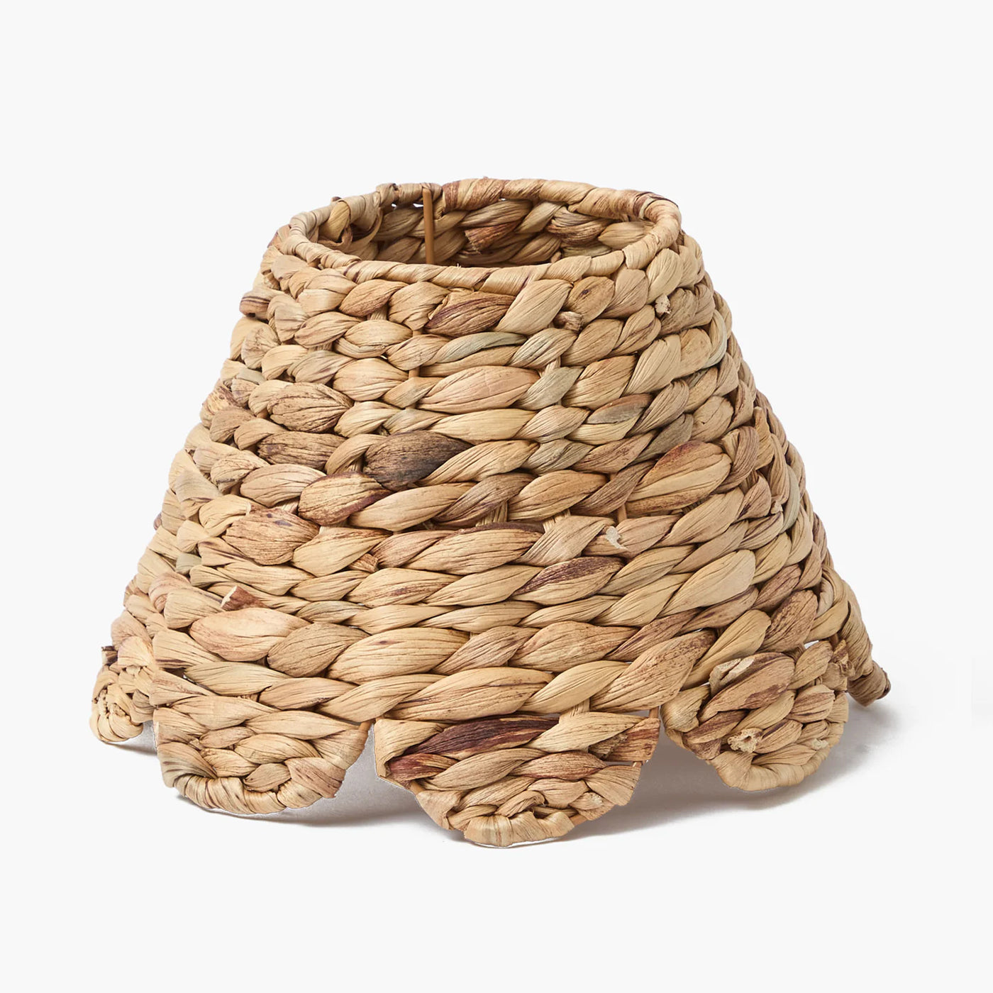 Rattan Ida Rechargeable Lamp with Natural Seagrass Shade (24cm)