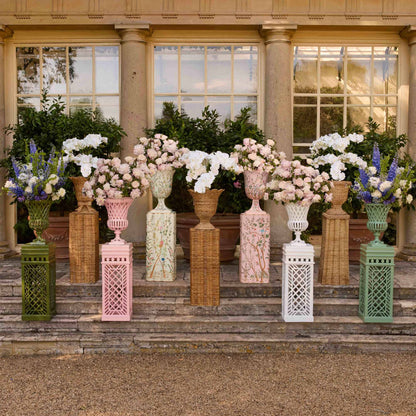 Adelaide Pink Lattice Urn