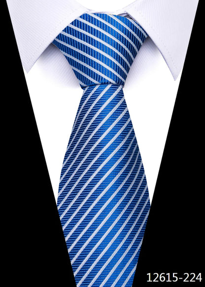 Many Color Newest style  Dropshipping Necktie Man Dark Blue Wedding Accessories Dot Performance Tie Men Necktie Cravat