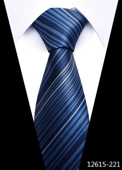 Many Color Newest style  Dropshipping Necktie Man Dark Blue Wedding Accessories Dot Performance Tie Men Necktie Cravat
