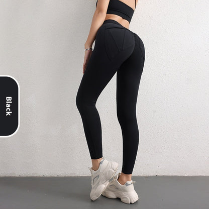 High Waist Yoga Leggings with Pockets