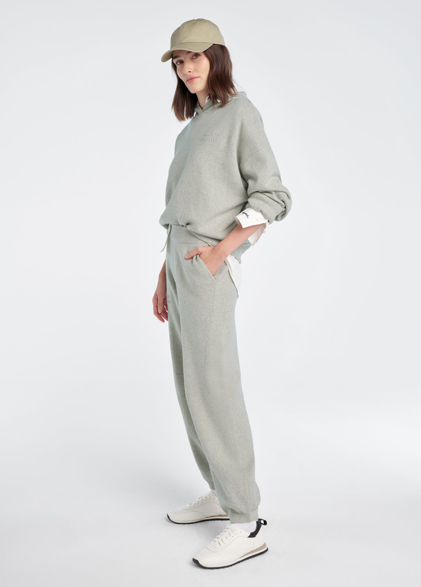 THE CROPPED FATIGUE SISTERS HOODIE