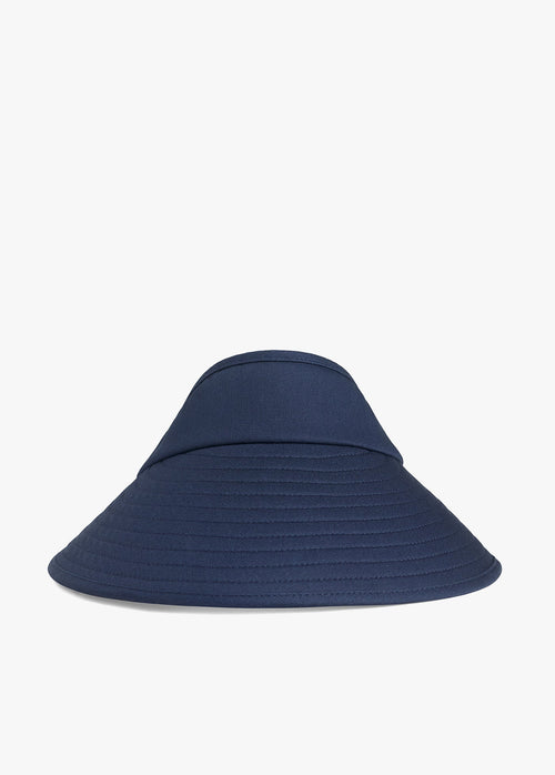 VISOR WITH EMBROIDERED LOGO