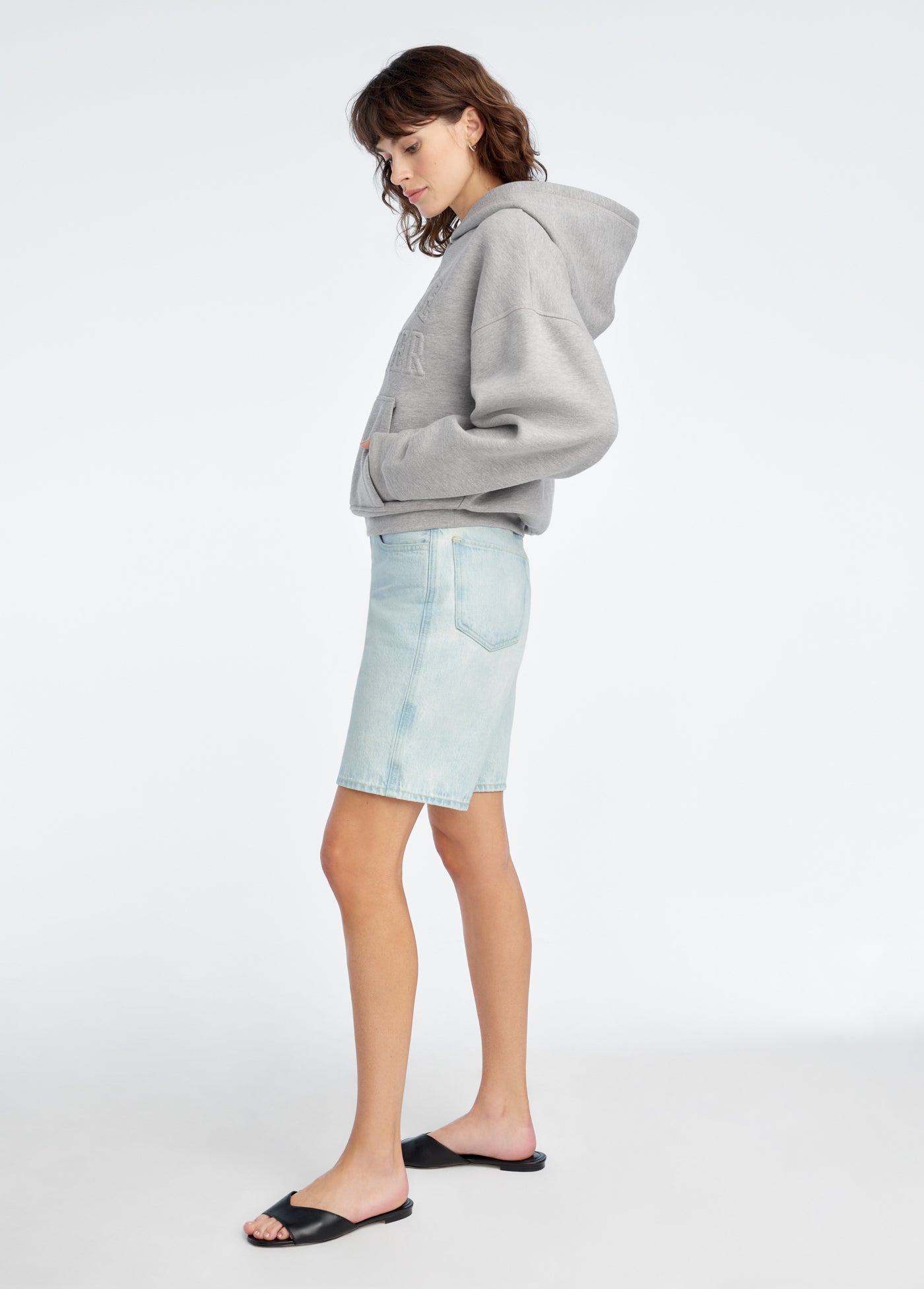 THE COLLEGIATE EMBOSSED HOODIE