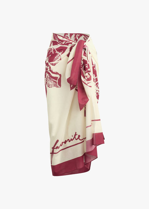 THE VINTAGE FLORAL PAREO