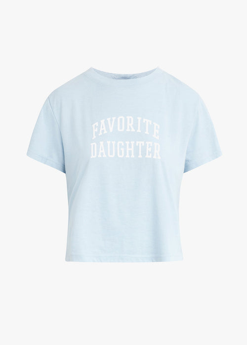 THE CROPPED COLLEGIATE TEE