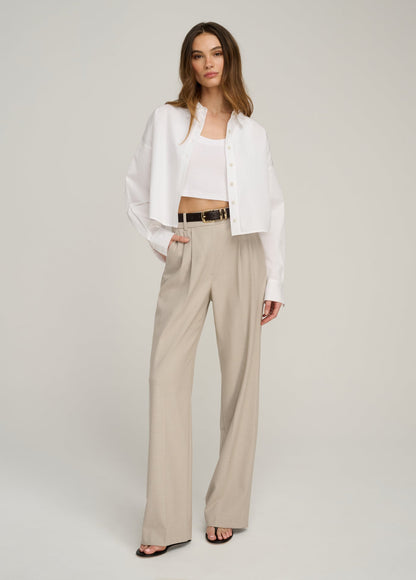 THE CROP EX-BOYFRIEND SHIRT