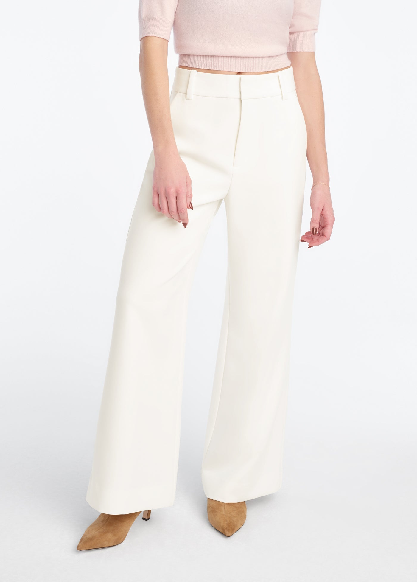 THE PETITE JONES WIDE LEG PANT