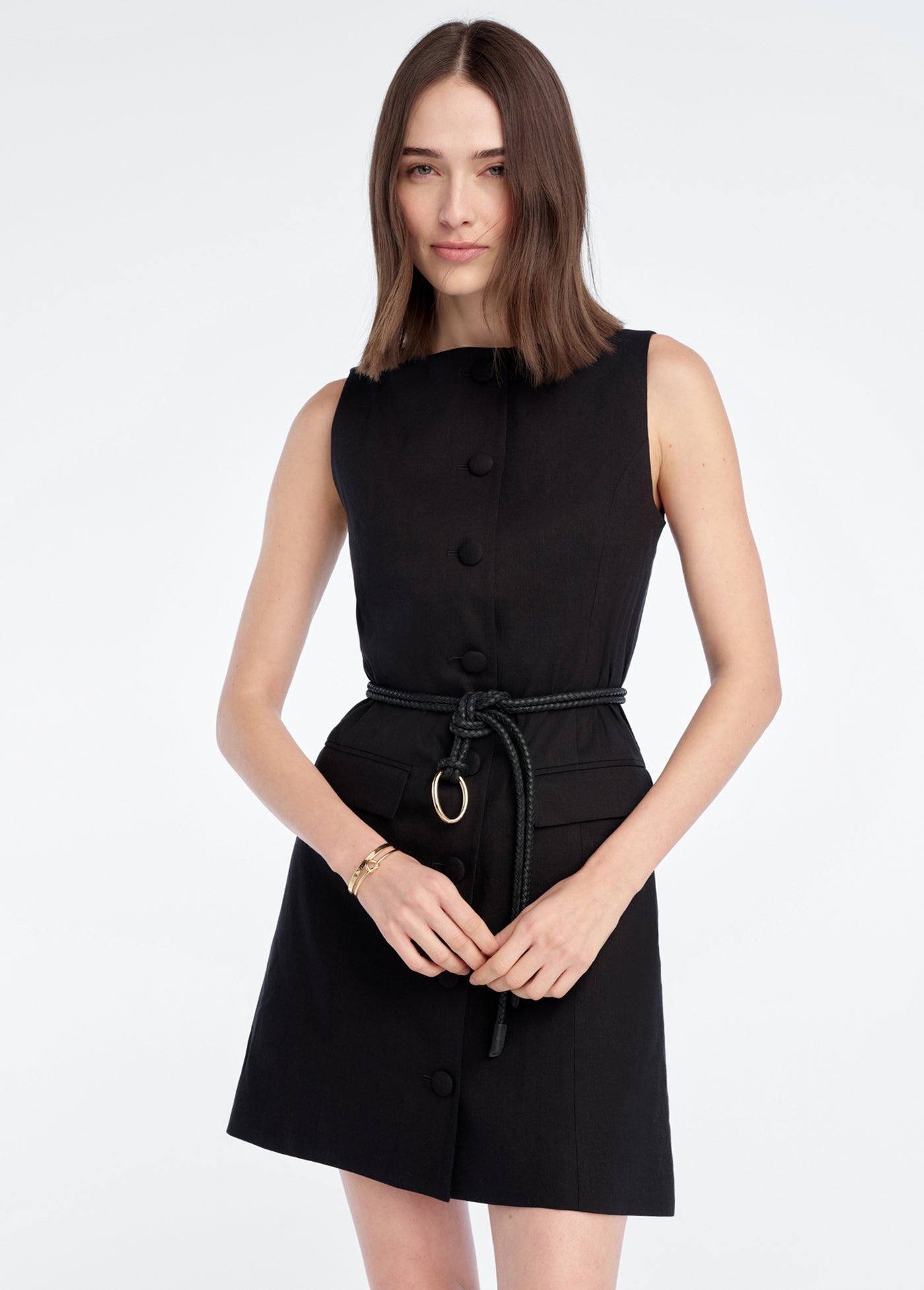 THE CECE LINEN DRESS