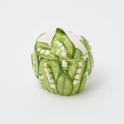 Lily of the Valley Sugar Pot